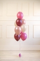 BALONY BORDOWE 30cm 10szt