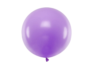 BALON FIOLETOWY PASTEL GIGANT 60cm 1szt