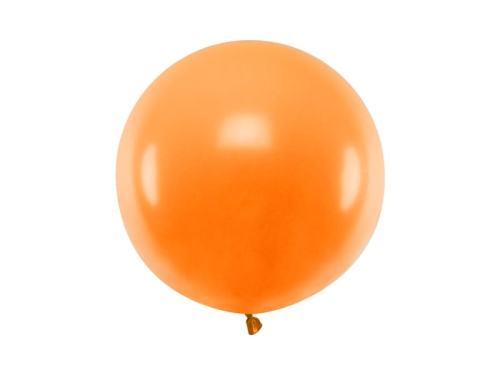 BALON POMARAŃCZOWY PASTEL GIGANT 60cm 1szt