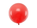 BALON CZERWONY PASTEL GIGANT 60cm 1szt