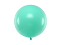 BALON TURKUSOWY PASTEL GIGANT 60cm 1szt