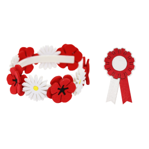 ZESTAW NARODOWY BIAŁO-CZERWONY 2el