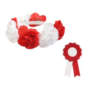 ZESTAW NARODOWY BIAŁO-CZERWONY 2el