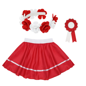 ZESTAW NARODOWY BIAŁO-CZERWONY S/M 3el