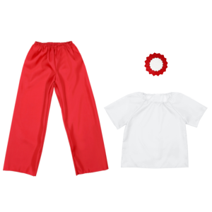 ZESTAW NARODOWY BIAŁO-CZERWONY 98-110 3el