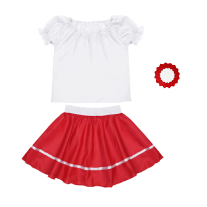 ZESTAW NARODOWY BIAŁO-CZERWONY 98-110 3el