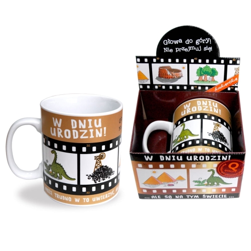 KUBEK XL W DNIU URODZIN KLISZA FILMOWA 700ml