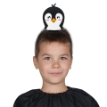 ZESTAW PINGWIN CZARNY PELERYNA 55cm 3el