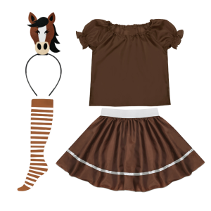 ZESTAW KONIK BRĄZOWY 134-140 5el