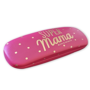 ETUI NA OKULARY SUPER MAMA RÓŻOWE