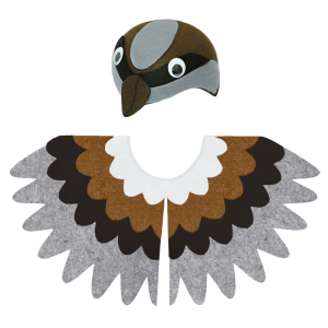 ZESTAW WRÓBELEK BRĄZOWY 2el