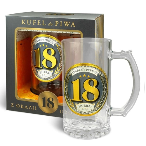 KUFEL 18 URODZINY LEGALNY PIWOSZ 500ml