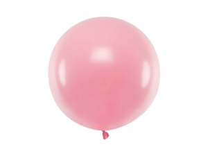 BALON RÓŻOWY PASTEL GIGANT 60cm 1szt