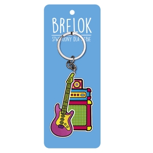 BRELOK GITARA I WZMACNIACZ