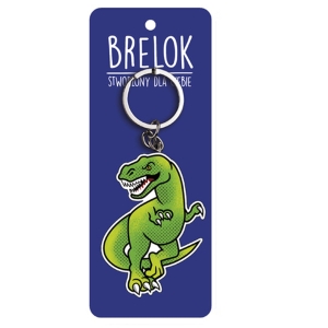 BRELOK DINOZAUR ZIELONY