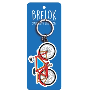 BRELOK ROWER CZERWONY