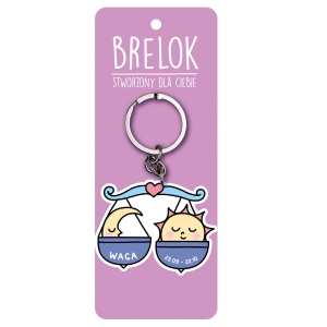 BRELOK ZNAK ZODIAKU WAGA