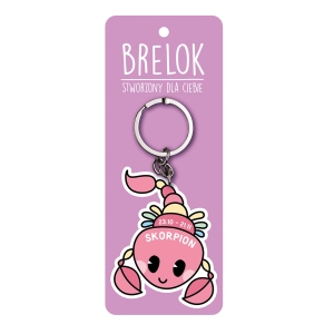 BRELOK ZNAK ZODIAKU SKORPION