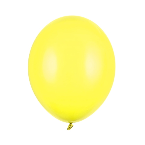 BALON PARTY DECO STRONG PASTEL CYTRYNOWY 30cm 1szt