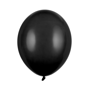 BALON PARTY DECO STRONG PASTEL CZARNY 30cm 1szt