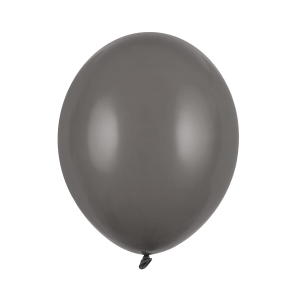 BALON PARTY DECO STRONG PASTEL CIEMNOSZARY 30cm 1szt