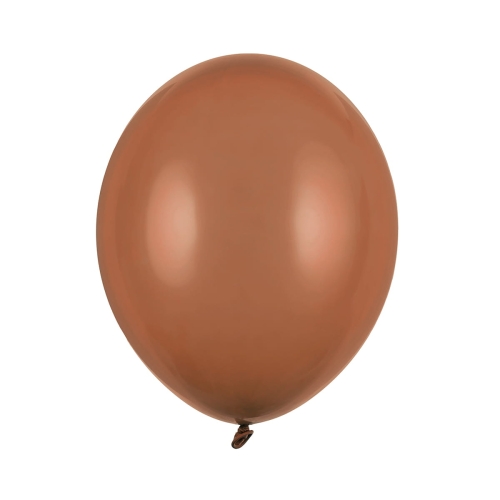 BALON PARTY DECO STRONG PASTEL KAWOWO-BRĄZOWY 30cm 1szt