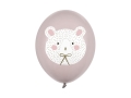 BALON PARTY DECO STRONG PASTEL MIŚ SZARY 30cm 1szt