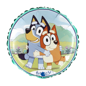 BALON GRABO BLUEY I BINGO OKRĄGŁY 18'' 46cm