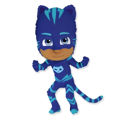 BALON FLEXMETAL  CATBOY PIDŻAMERSI NIEBIESKI 14'' 36cm