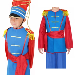 STRÓJ UŁAN NIEBIESKO-CZERWONY 98-110 4el