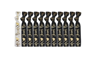 ZESTAW BRANSOLETEK WIECZÓR PANIEŃSKI CZARNE 10 SZT