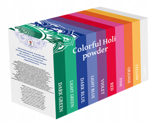 PROSZEK HOLI KOLOROWY 10 SZT KOLOR MIX