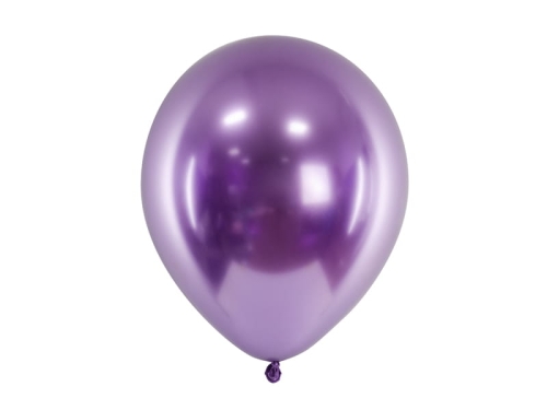 BALON PARTY DECO GLOSSY FIOLETOWY 30cm 1szt