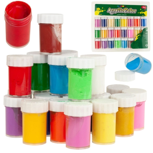 FARBY AKRYLOWE 24 KOLORY