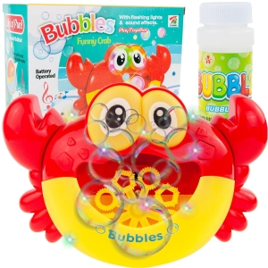 ZESTAW DO BANIEK MYDLANYCH KRAB + PŁYN