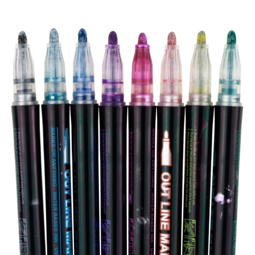 MAZAKI KONTUROWE 8szt