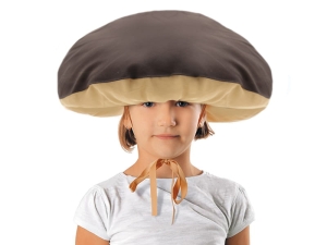 CZAPKA GRZYBEK BRĄZOWA