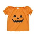 BLUZKA DYNIA DZIEWCZYNKA POMARAŃCZOWA 116-128