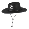 KAPELUSZ ZORRO FILCOWY CZARNY