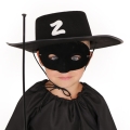 KAPELUSZ ZORRO FILCOWY CZARNY