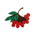 ZESTAW JARZĘBINA CZERWONY 134-140 4el