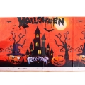 OBRUS FOLIOWY HALLOWEEN DWÓR DYNIE POMARAŃCZOWY 265x140cm