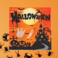 SERWETKI HALLOWEEN DUCHY DWÓR POMARAŃCZOWE 10szt