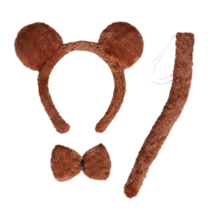 ZESTAW MIŚ BRĄZOWY 3el