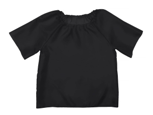 BLUZKA CHŁOPIEC POLIESTER CZARNA 98-110