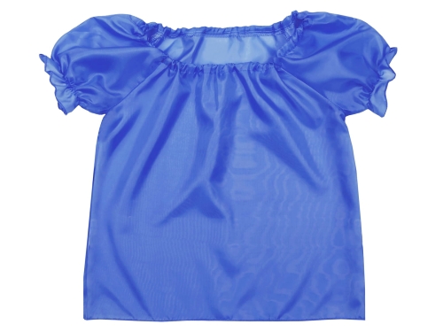 BLUZKA DZIEWCZYNKA POLIESTER NIEBIESKA 98-110