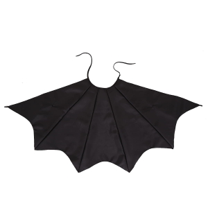 STRÓJ PELERYNA NIETOPERZ CZARNA L/XL