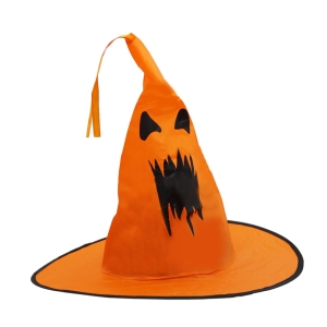 KAPELUSZ CZAROWNICY STRASZNA DYNIA POMARAŃCZOWY