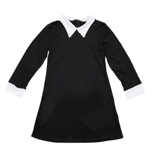 STRÓJ SUKIENKA WEDNESDAY DZIECIĘCA CZARNA XL