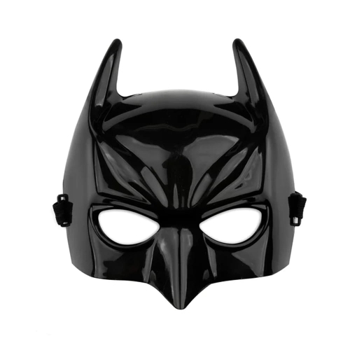 MASKA BATMAN POŁYSKLIWA PLASTIKOWA CZARNA